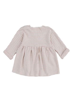 Vestitino in misto cotone a righe rosa 1+IN THE FAMILY KIDS | ESTELANUDE